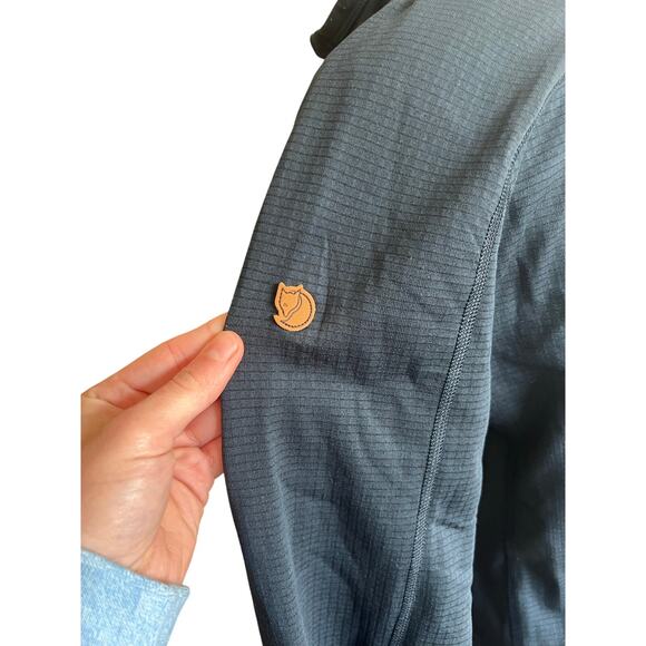 FALL Fjall Raven Women’s Abisko Lite Fleece Jacket in Dark Navy, size S, NWT - Picture 8 of 14